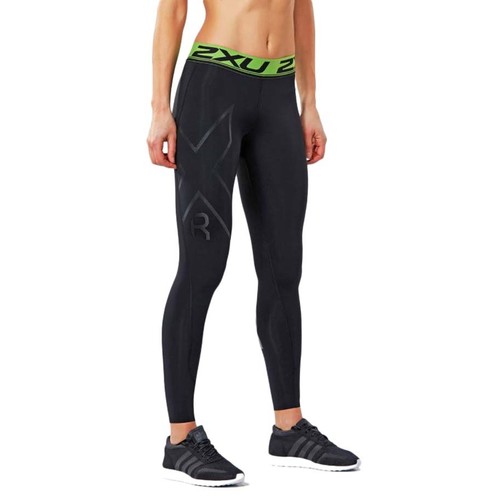 2XU Womens Refresh Recovery Tights - Black/Nero