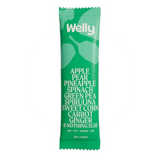 Welly Recharging Smoothie Sachet - Green - 5 Pack