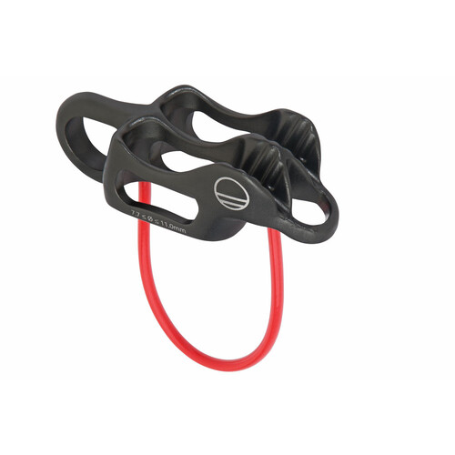 Wild Country Pro Guide Lite Belay Device - Gunmetal/Tangerine