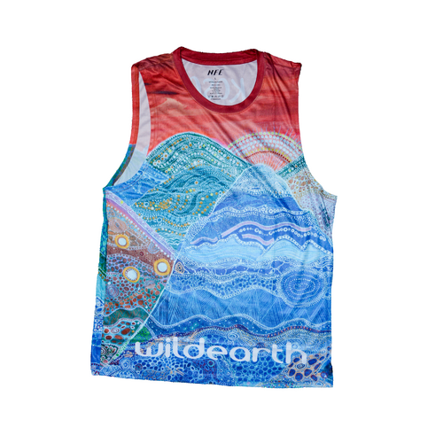 Wild Earth Mens Sleeveless Running Tank - Kosci