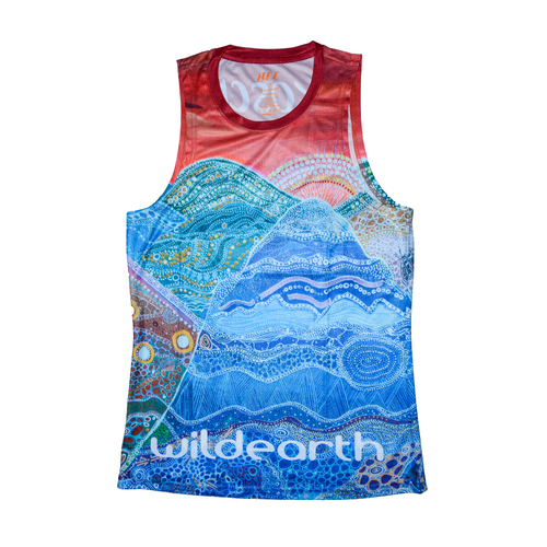 Wild Earth Womens Sleeveless Running Tank - Kosci