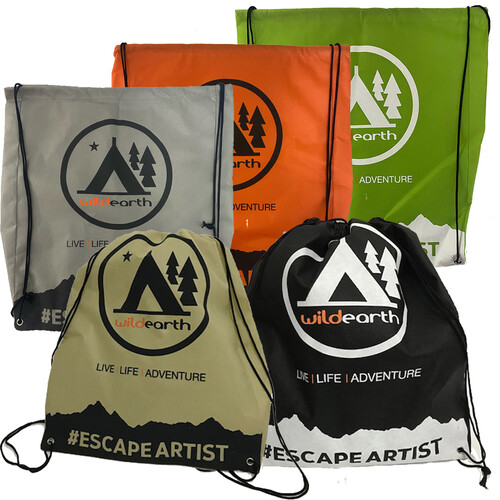 Escape Artist Eco Drawstring Backpack