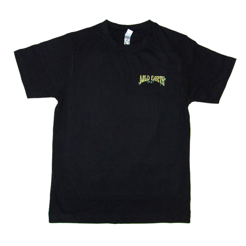 Wild Earth Waterfall Unisex T-Shirt - Black - L