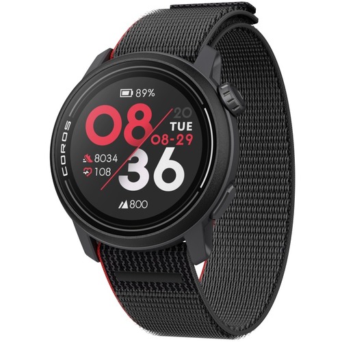 COROS PACE 3 GPS Sport Watch - Ink Black w/ Nylon Band