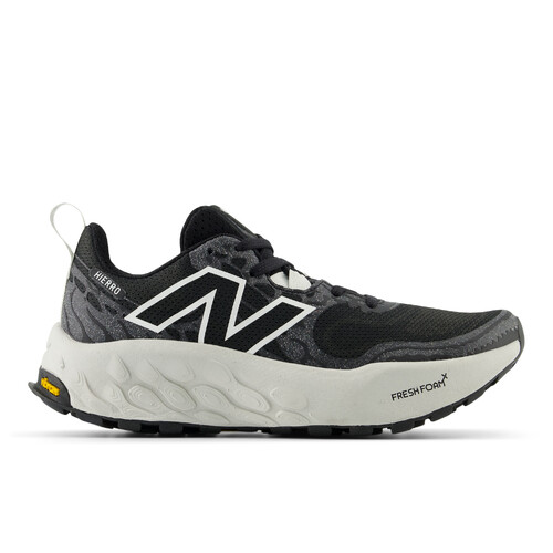 New Balance Fresh Foam X Hierro v8 Womens Trail Running Shoes - Black/White