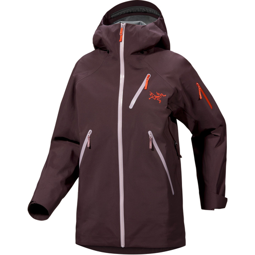 Arcteryx Nita Shell Womens Waterproof Hooded Jacket - Phantasm/Solaris - M