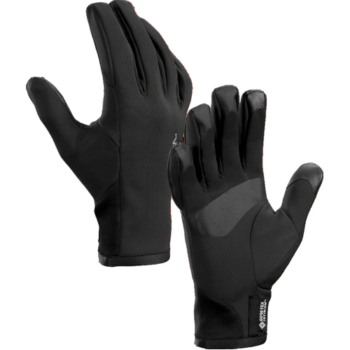 Arcteryx Venta Windproof Fleece Snow Gloves - Black - L