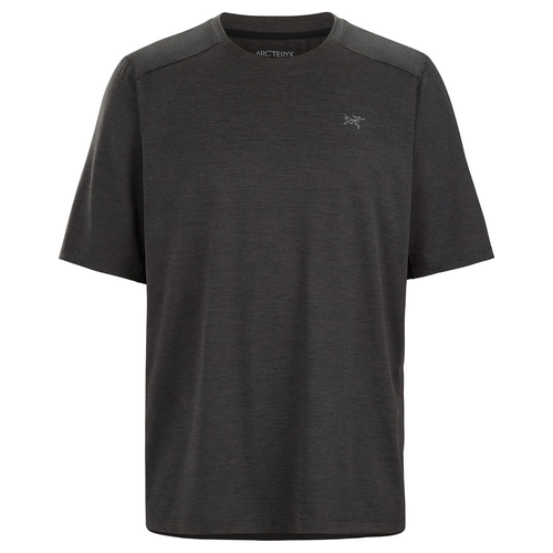 Arcteryx Cormac Crew SS Mens T-Shirt - Black Heather - S Arcteryx Cormac Crew SS Mens T-Shirt - Black Heather - S