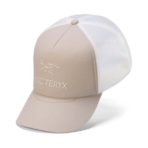 Arcteryx Bird Word Trucker Curved Unisex Hat - Rune/Arctic Silk
