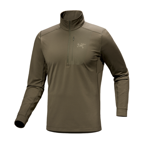 Arcteryx Rho LT Zip Neck Mens Baselayer T-Shirt - Tatsu - L