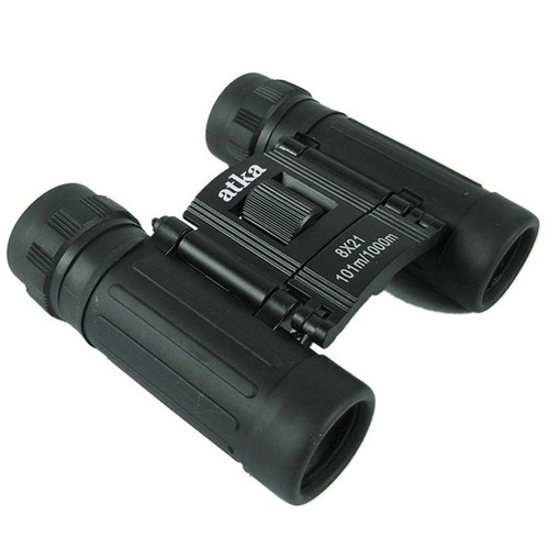 Atka 8 x 21 Binoculars - Black