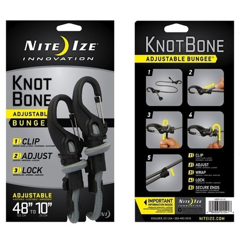 Nite Ize Knot Bone #9 Adjustable Bungee Cord
