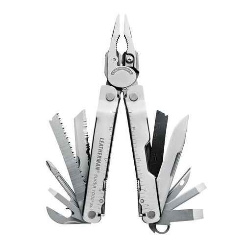 Leatherman 300 Stainless Steel Supertool - Nylon Sheath - Box