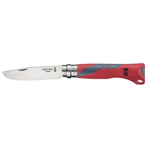 Opinel No. 7 Junior Outdoor Folding Knife - Red - 7cm