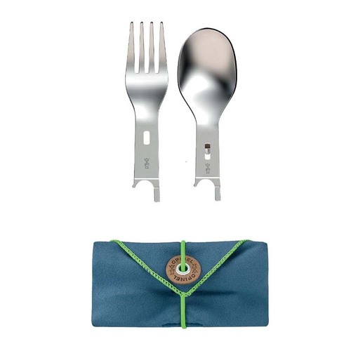 Opinel Picnic + Fork/Spoon & Napkin Set