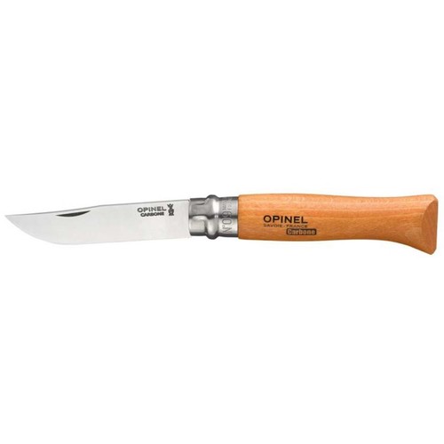 Opinel No. 9 Carbon Steel Pocket Knife - 9cm