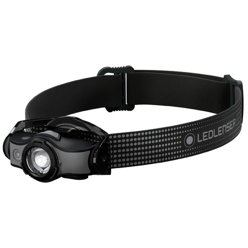 Led Lenser MH5 Rechargeable 400 Lumen Headlamp - Black/Grey