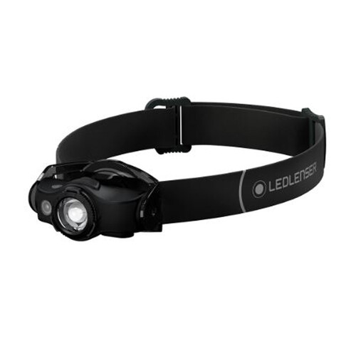Led Lenser MH4 Rechargeable 400 Lumen Headlamp - Black