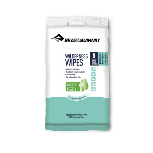 Sea To Summit Wilderness Wipes - XL - 8 Pack