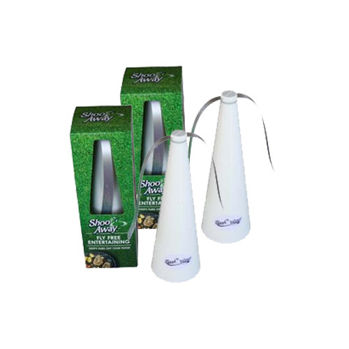 Shooaway Fly Fan 2 Pack - White