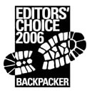 Editors Choice Award Backpackers 2006